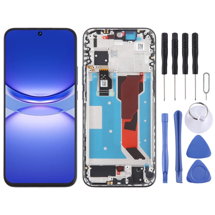 For Huawei nova 12 Lite Original LCD Screen Digitizer Full Assembly with Frame