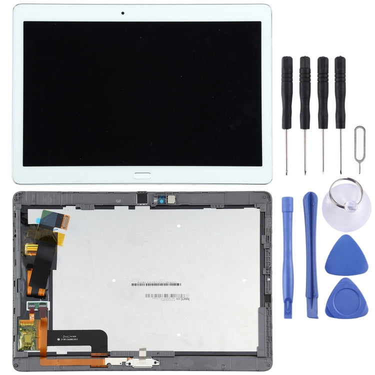 Original LCD Screen For Huawei MediaPad M2 10.0 M2-A01W/M2-A01L Digitizer Full Assembly With Frame