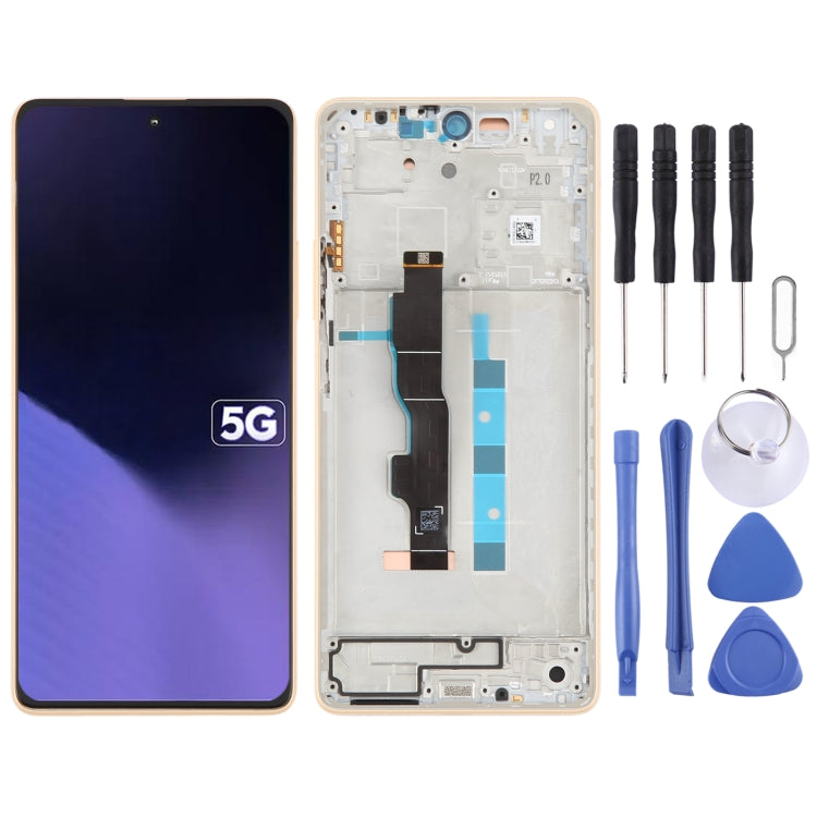 For Xiaomi Poco X6 Neo Original LCD Screen Digitizer Full Assembly with Frame