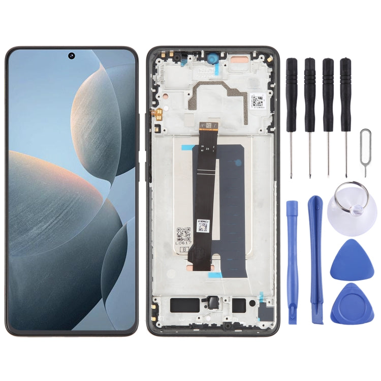 For Xiaomi Redmi K70E Original LCD Screen Digitizer Full Assembly with Frame