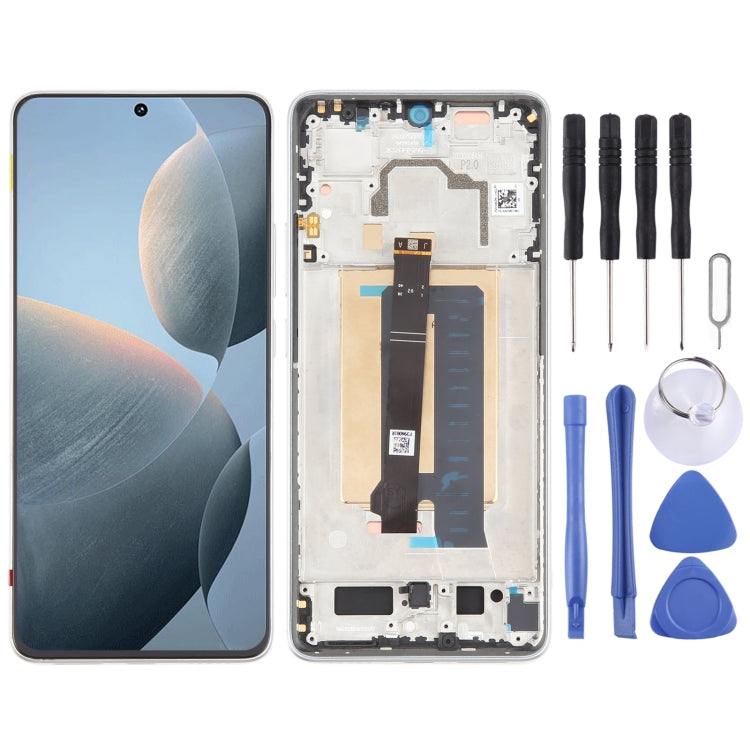 For Xiaomi Redmi K70E Original LCD Screen Digitizer Full Assembly with Frame