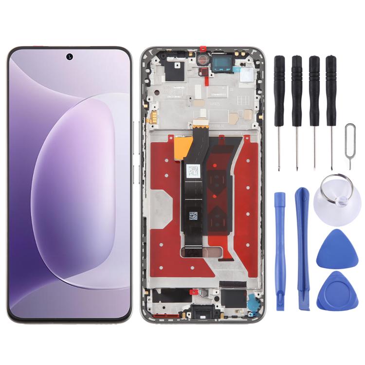 For Honor 300 Original LCD Screen Digitizer Full Assembly with Frame