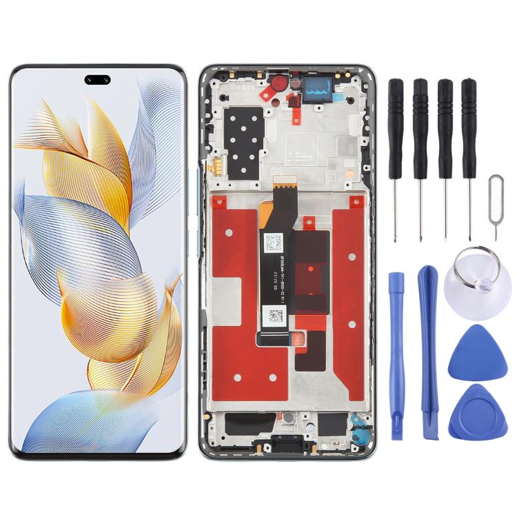 For Honor 90 Pro Original LCD Screen Digitizer Full Assembly with Frame