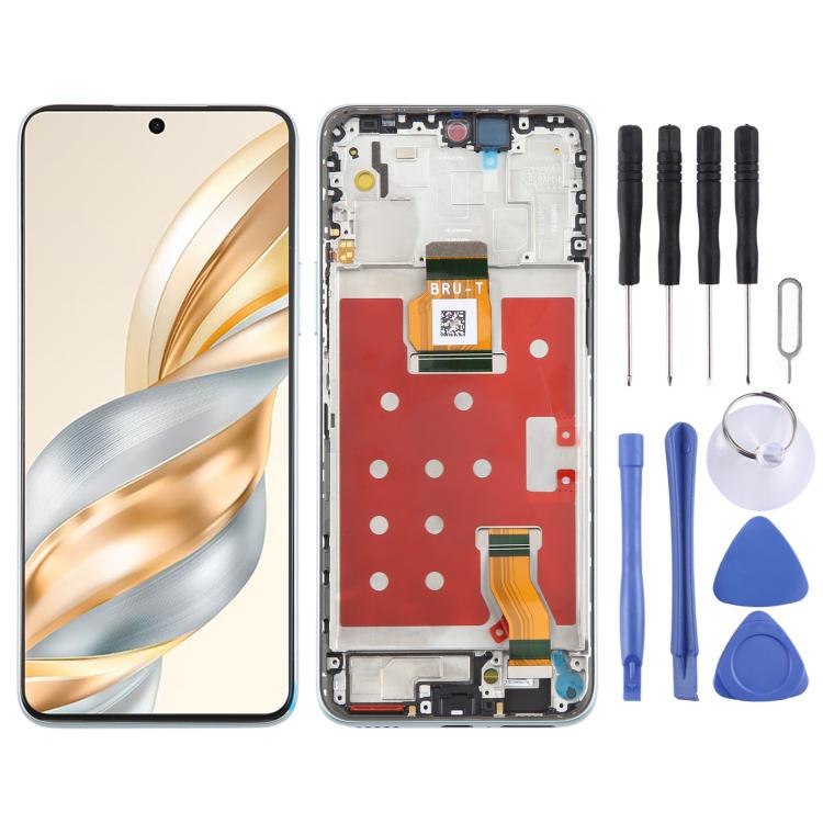 For Honor X60 Original LCD Screen Digitizer Full Assembly with Frame