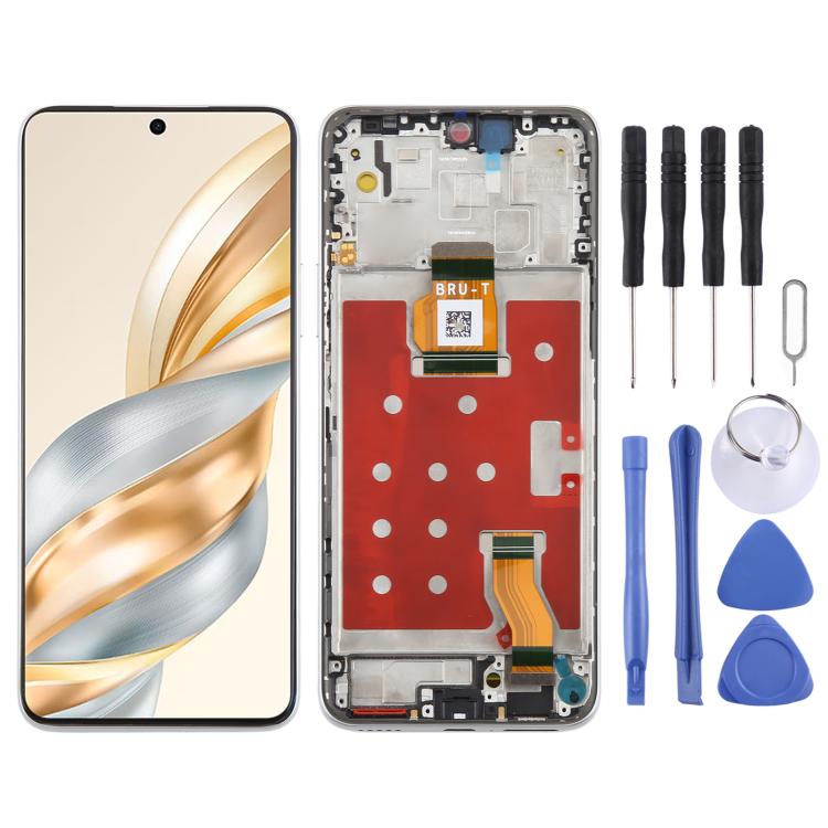 For Honor X60 Original LCD Screen Digitizer Full Assembly with Frame