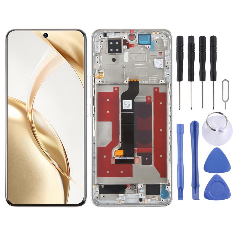 For Honor 200 Original LCD Screen Digitizer Full Assembly with Frame