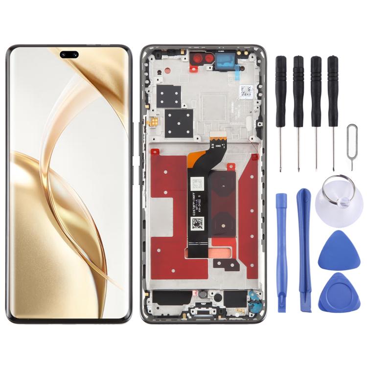 For Honor 200 Pro Original LCD Screen Digitizer Full Assembly with Frame