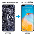 For Huawei P40 TFT LCD Screen Digitizer Full Assembly with Frame, Not Supporting Fingerprint Identification