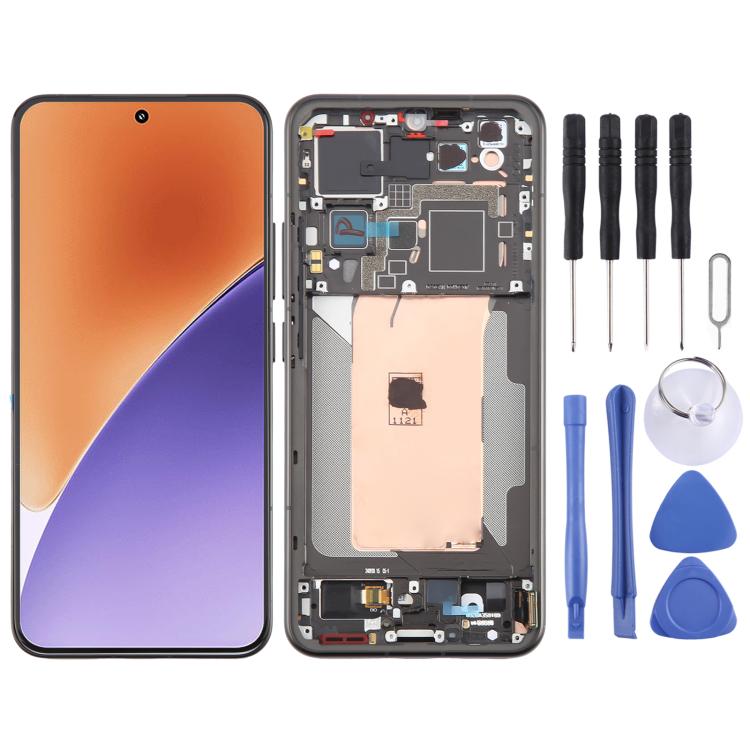 For Xiaomi 15 AMOLED Original LCD Screen Digitizer Full Assembly with Frame
