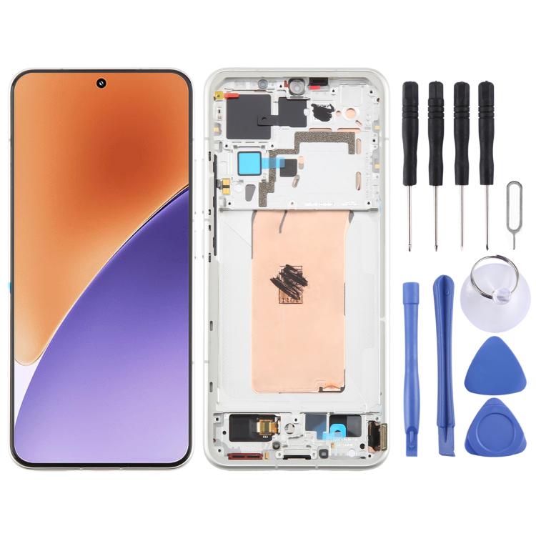 For Xiaomi 15 AMOLED Original LCD Screen Digitizer Full Assembly with Frame
