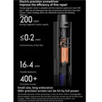 25 in 1 Original Xiaomi Mijia Electric Precision Screwdriver Kit Rechargeable Magnetic Aluminum Case