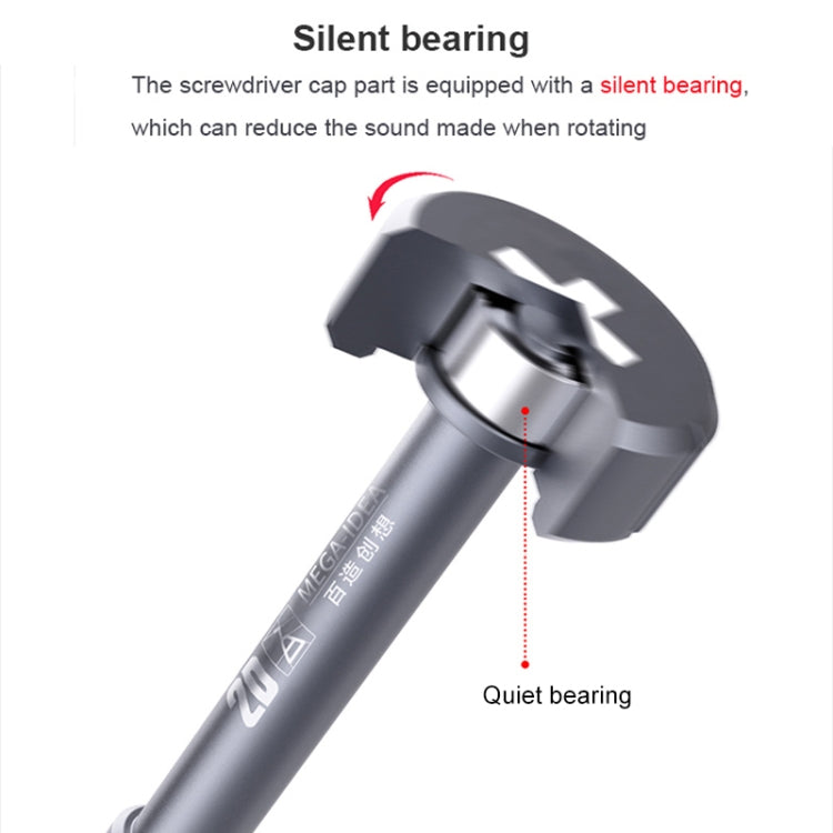 QIANLI 5 in 1 Multi-purpose 2D Grenade Magnetic Screwdriver Set