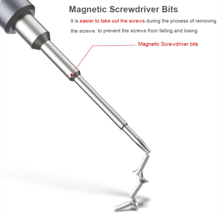 QIANLI 5 in 1 Multi-purpose 2D Grenade Magnetic Screwdriver Set