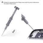 QIANLI 5 in 1 Multi-purpose 2D Grenade Magnetic Screwdriver Set