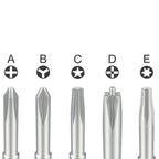 Qianli iFlying 5 in 1 Aluminum Handle Anti-slip Screwdriver