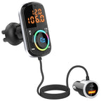 BC71 Car FM Transmitter Hands-free TF Card MP3 Music Player Electronic Car Accessories