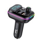 T70 Car MP3 Player FM Transmitter with Bluetooth USB Car Mobile Charger QC3.0 Quick Charge U Disk Music Player FM Modulator