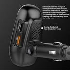 BT29 Color Screen Car Multi-functional Mp3 Player Multi-language Aux Out Card Bluetooth Adapter