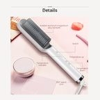 K-SKIN KD380 Hair Straightener Electric Straight Hair Curler Comb Brush PTC Heating Ceramic Straight Hair Brush