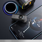 V15 Car Bluetooth With PD Fast Charger Adapter Microphone Wireless Noise Reduction Bluetooth Headset