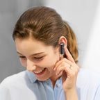 V15 Car Bluetooth With PD Fast Charger Adapter Microphone Wireless Noise Reduction Bluetooth Headset