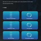 M6 Live Sound Card Multifunctional Wireless Voice Changer Broadcast Mixer