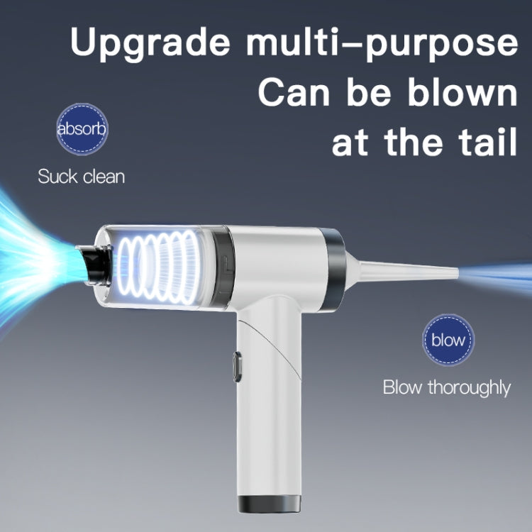 Q108 Cleaner Powerful Portable Wireless Car & Home Dual-use Hand Mini Vacuum Cleaner