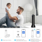 V10 HD Infrared Home Night Vision Mini Camera Remote Control Family Security Camera