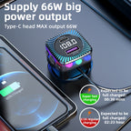 CS5 Car 3 in 1 Bluetooth 5.3 MP3 Player FM Transmitter Charger with Cable