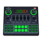 V9SJ Multifunctional Live Sound Card External Audio Mixer