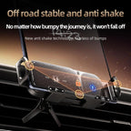 SD01 Car Air Vent Mount Dual Coil Rotating Phone Stand 15W Wireless Charger Phone Holder