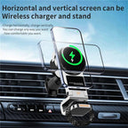 SD16 For Phone Watch Earphone Car Air Vent Phone Holder Magnetic 3 in 1 Wireless Charger