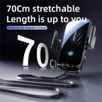 SD06 Car Air Vent Mount Anti Shake Automatic Clamping Wireless Charging Phone Stand