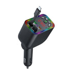 L5 Car Bluetooth-Compatible MP3 Player Hands Free Calling FM Transmitter Fast Charger
