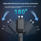 L5 Car Bluetooth-Compatible MP3 Player Hands Free Calling FM Transmitter Fast Charger