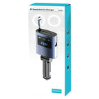 BC99 With Retractable Cable FM Transmitter PD 65W Fast Charging Laptop Phone Car Charger