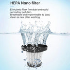 V16S With 200ml Dust Box Rechargeable Dust Blower Portable Handheld Car Vacuum Cleaner