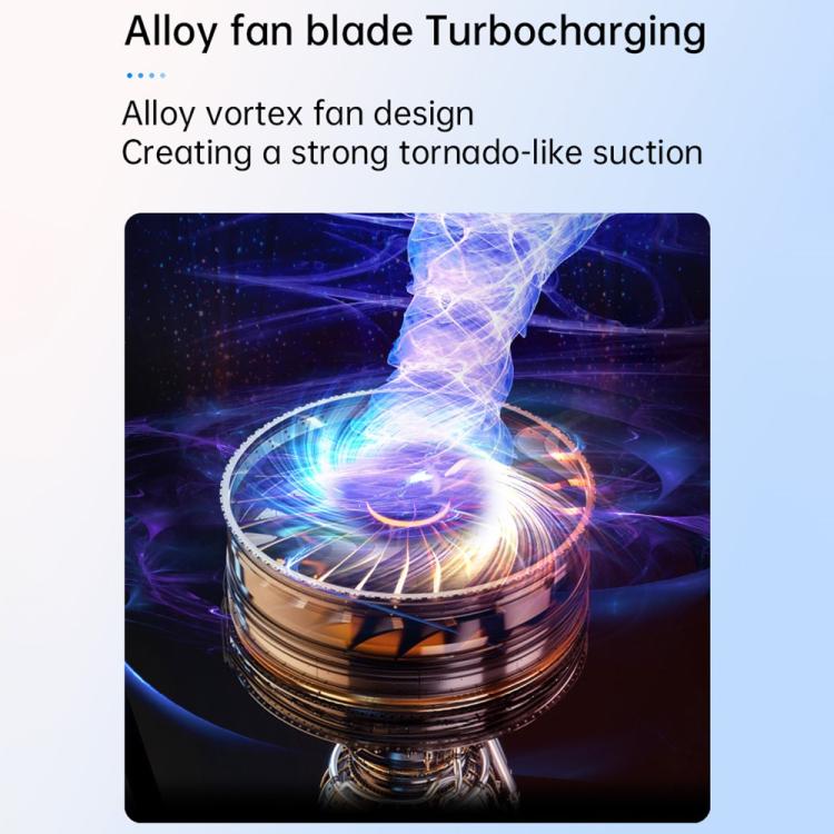 V16S With 200ml Dust Box Rechargeable Dust Blower Portable Handheld Car Vacuum Cleaner