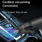 V16S With 200ml Dust Box Rechargeable Dust Blower Portable Handheld Car Vacuum Cleaner