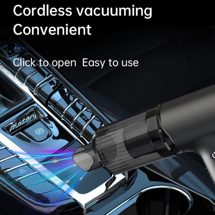 V16S With 200ml Dust Box Rechargeable Dust Blower Portable Handheld Car Vacuum Cleaner