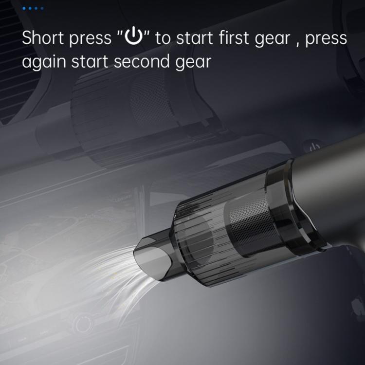 V16S With 200ml Dust Box Rechargeable Dust Blower Portable Handheld Car Vacuum Cleaner