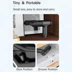 V16D 7 Nozzles 2 in 1 Car Vacuum Cleaner Powerful Suction Rechargeable Handheld Dust Blower