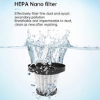 V16D 7 Nozzles 2 in 1 Car Vacuum Cleaner Powerful Suction Rechargeable Handheld Dust Blower