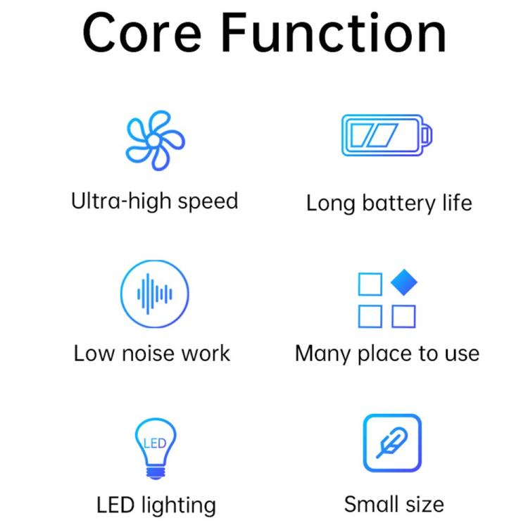 D16 For Car PC Keyboard 50W 42500RPM Portable Rechargeable Wireless Handheld Dust Blower