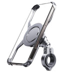 For iPhone 16 Series Z10 Anti Shake Cycling Bracket Motorcycle Mount Magnetic Phone Holder