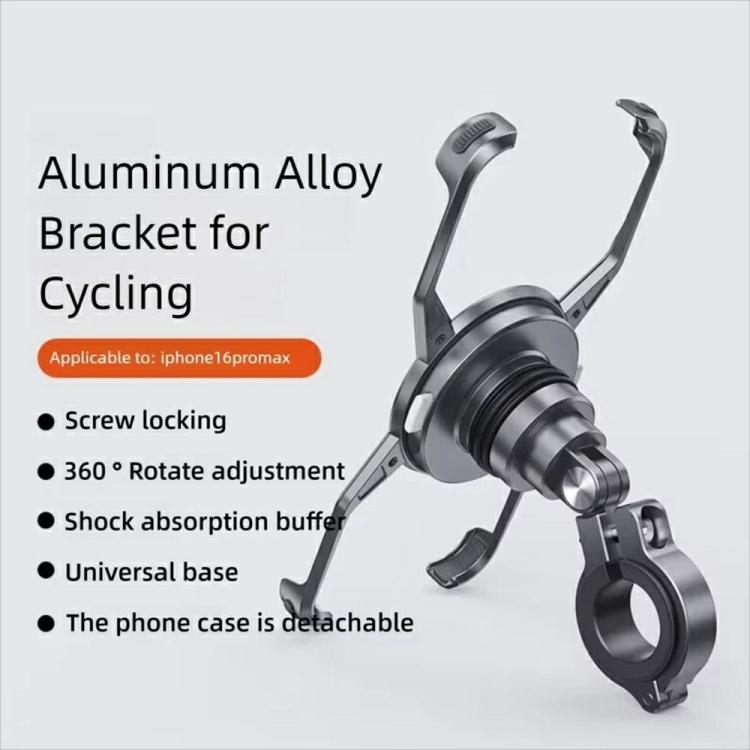 For iPhone 16 Series Z10 Anti Shake Cycling Bracket Motorcycle Mount Magnetic Phone Holder