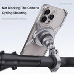 For iPhone 16 Series Z10 Anti Shake Cycling Bracket Motorcycle Mount Magnetic Phone Holder