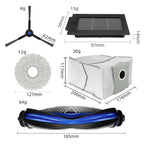 JUNSUNMAY 16pcs/Set Sweeper Replacement Parts Kit for Ecovacs Deebot T50 Pro / T50 Max / T50 Omni