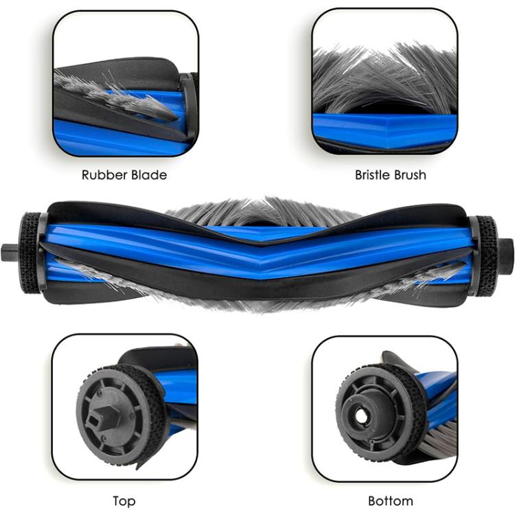 JUNSUNMAY 16pcs/Set Sweeper Replacement Parts Kit for Ecovacs Deebot T50 Pro / T50 Max / T50 Omni