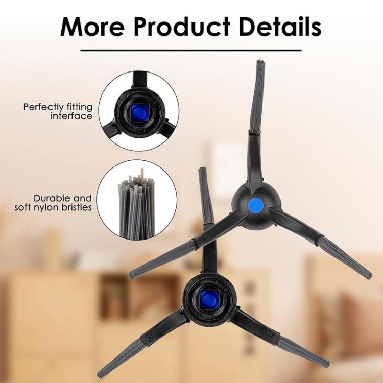 JUNSUNMAY 16pcs/Set Sweeper Replacement Parts Kit for Ecovacs Deebot T50 Pro / T50 Max / T50 Omni